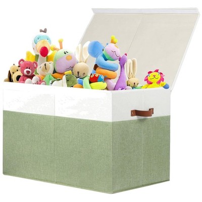Large Toy Storage Box with Lid, Sturdy Toys Storag