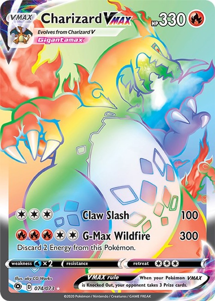 Charizard VMAX (Secret) [CHP Holofoil - 74/73NM