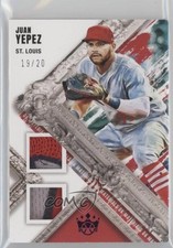 2022 Panini Diamond Kings DK Materials Purple 19/20 Juan Yepez #DKM-JY b8h