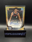 New Listing2025-26 Bowman - Chrome Autographs Kobe Sanders Rookie #BCA-KS Gold Shimmer /50