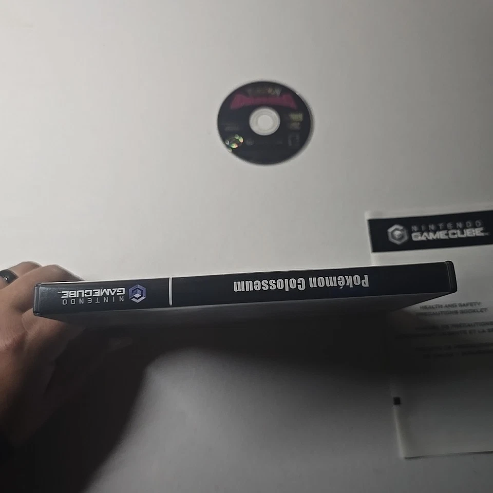 Disco Bonus Pokemon Colosseum (Nintendo GameCube 2004) Estuche Original PROBADO Foto 3 de 4