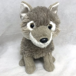 baby wolf plush