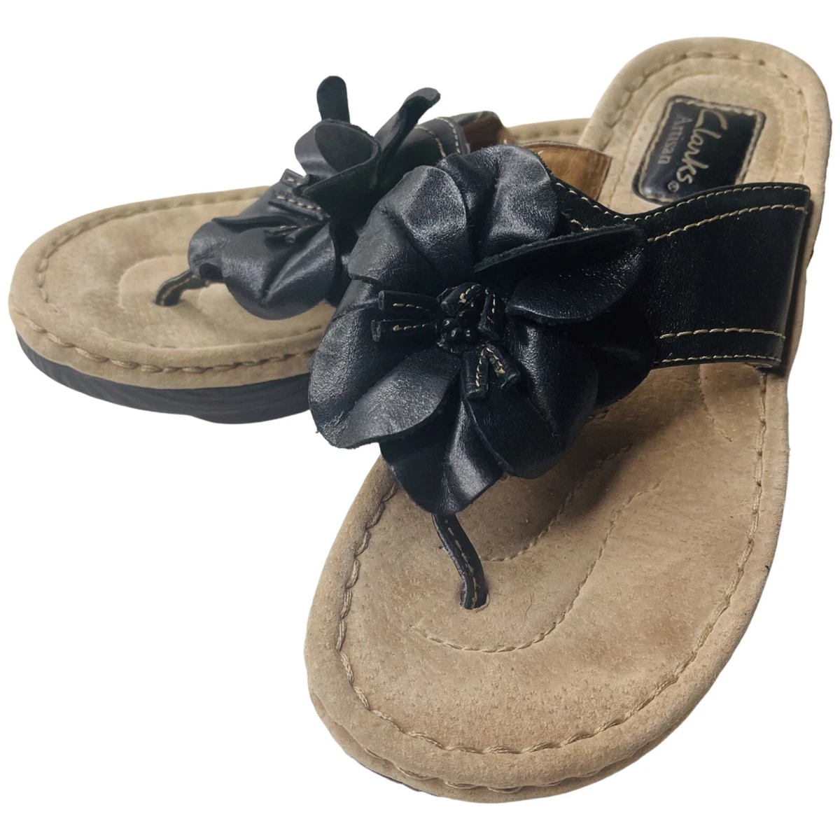 Clarks artisan flip flops hotsell
