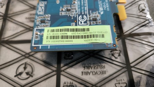 AMD Radeon E8860 2GB GDDR5 PCIe 16 Video Graphics Card 6 six Mini DP - Excellent - Photo 4/7