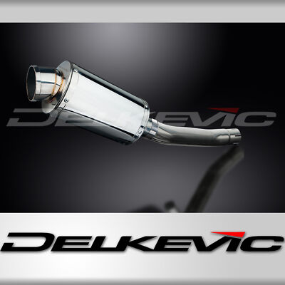 Suzuki GS500 E/F 1989-2009 Slip On 9'' Oval Stainless Exhaust Muffler Kit