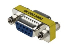 RS232 Serial DB9 Female to DB9 Female gender changer