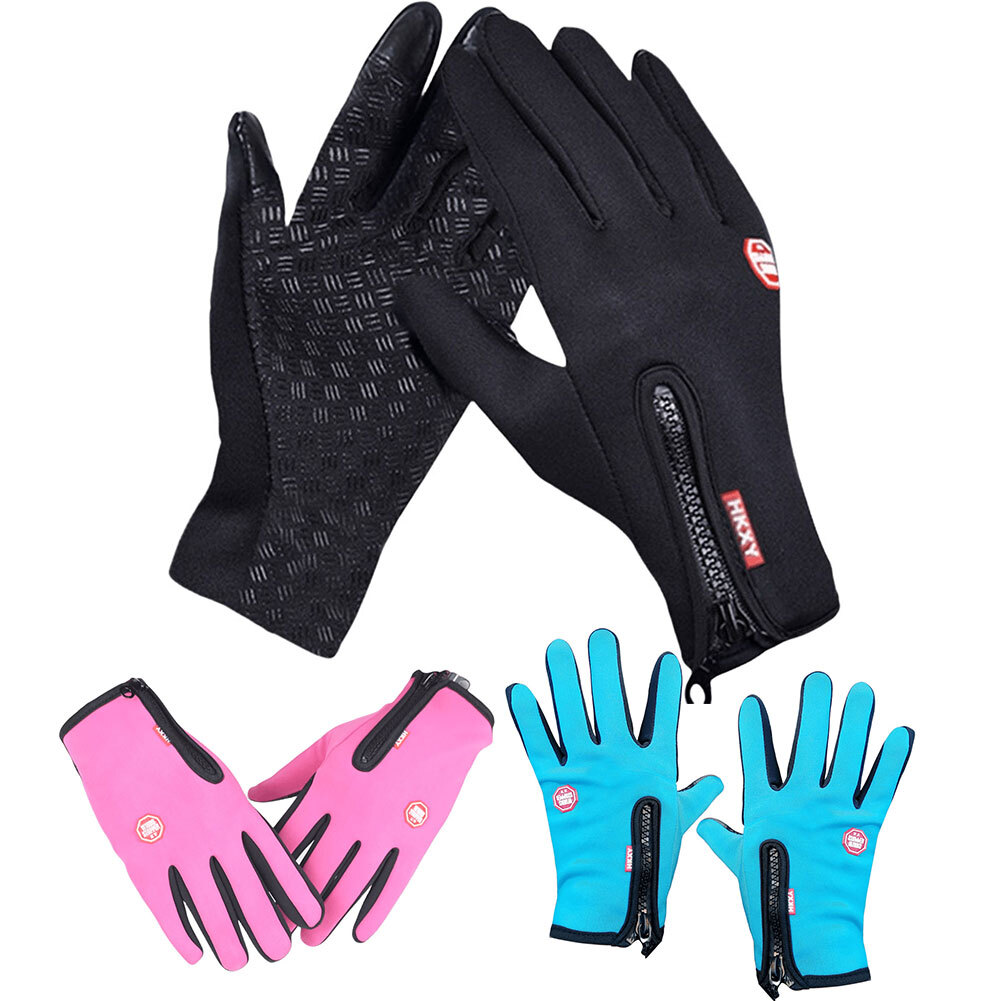 Winter Warm Windproof Waterproof Fleece Lined Thermal Touch Screen