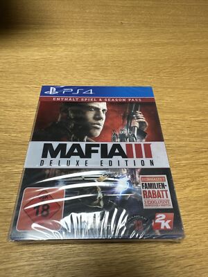Mafia 3 Deluxe Edition PlayStation 4 Game 2015 New & Sealed