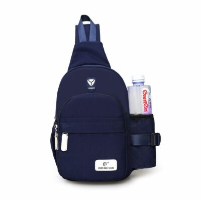 Men Women Nylon Crossbody Shoulder Sling Chest Cycle Bag Daily Travel Backpack