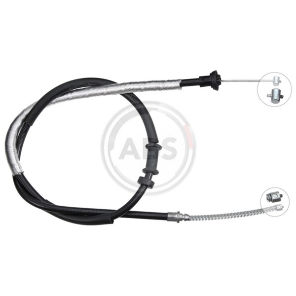 A.B.S. Handbremsseil Bremsseil Rechts Passend FüR Fiat Panda 169 169_ K13945-image