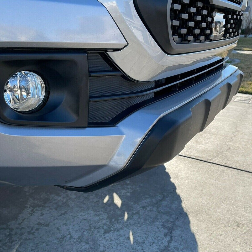 Dbdb-auto Matte Black Fog Light Bezels – 2016-2023 Toyota Tacoma SR Front Grille Valance Set - View #2