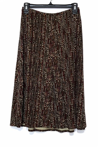 Talbots Petites Womans Skirt Brown Multicolor Size S - Picture 6 of 7