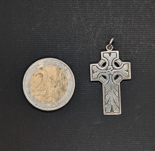 Croix Celtes Pendentif Argent - Photo 3 sur 4