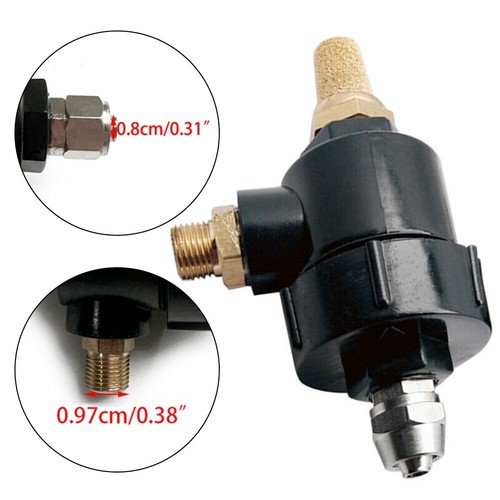 Convenient Tire Changer Quick Relief Valve with 8mm Tube Compatibility