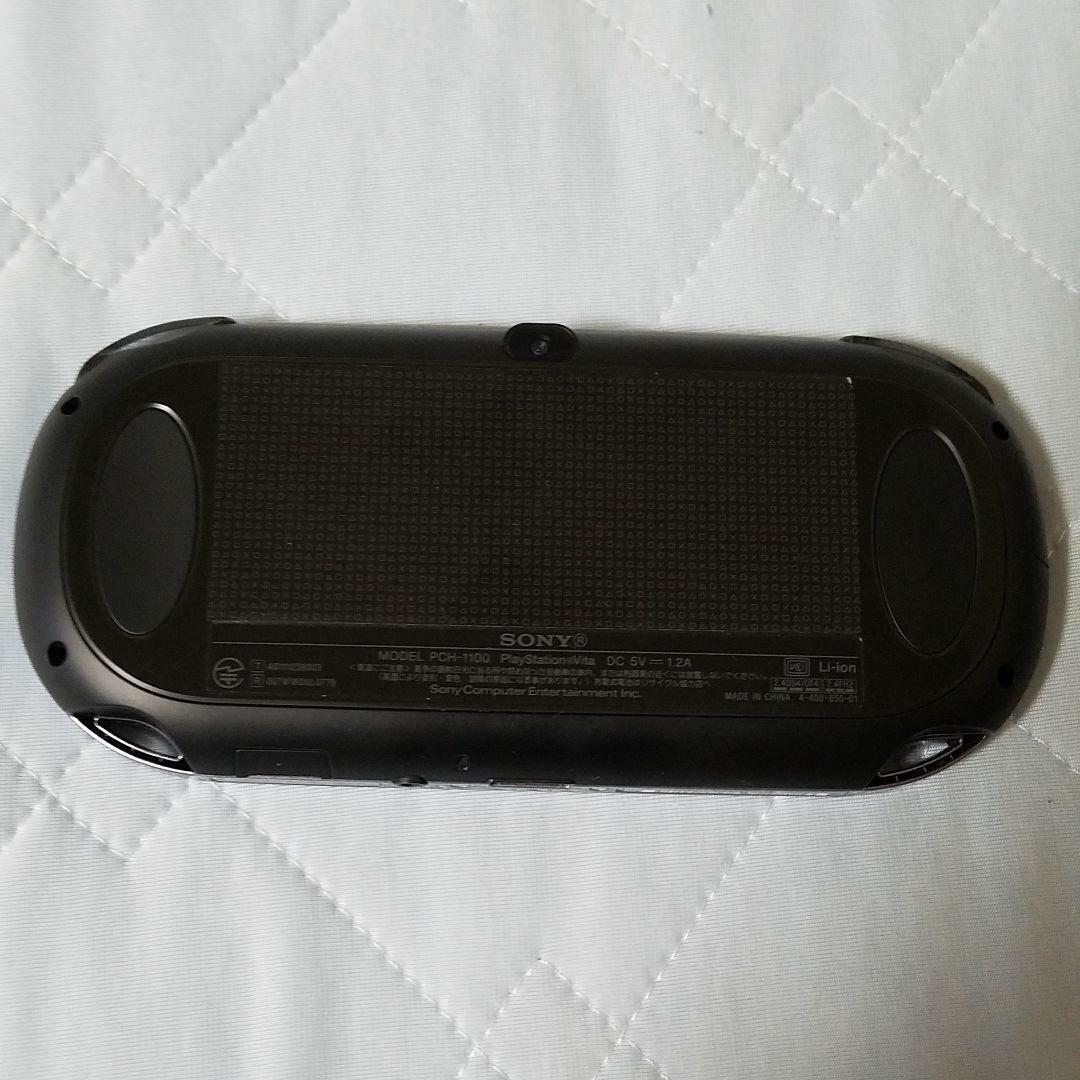 美品】playstation vita pch-1100 クリスタルブラック