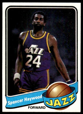 1979-80 Topps #12 Spencer Haywood BASKETBALL Utah Jazz | eBay