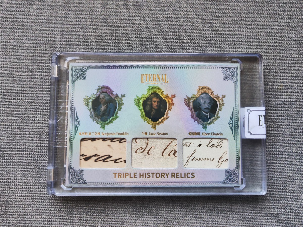 50枚限定 2024 Eternal Cuts Einstein Da Vinci Newton