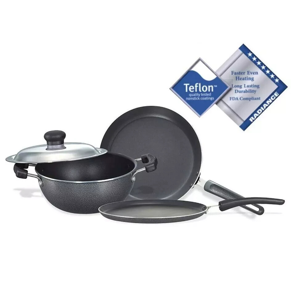 Prestige Omega Select Plus Residue Free Non-Stick Kitchen Set,