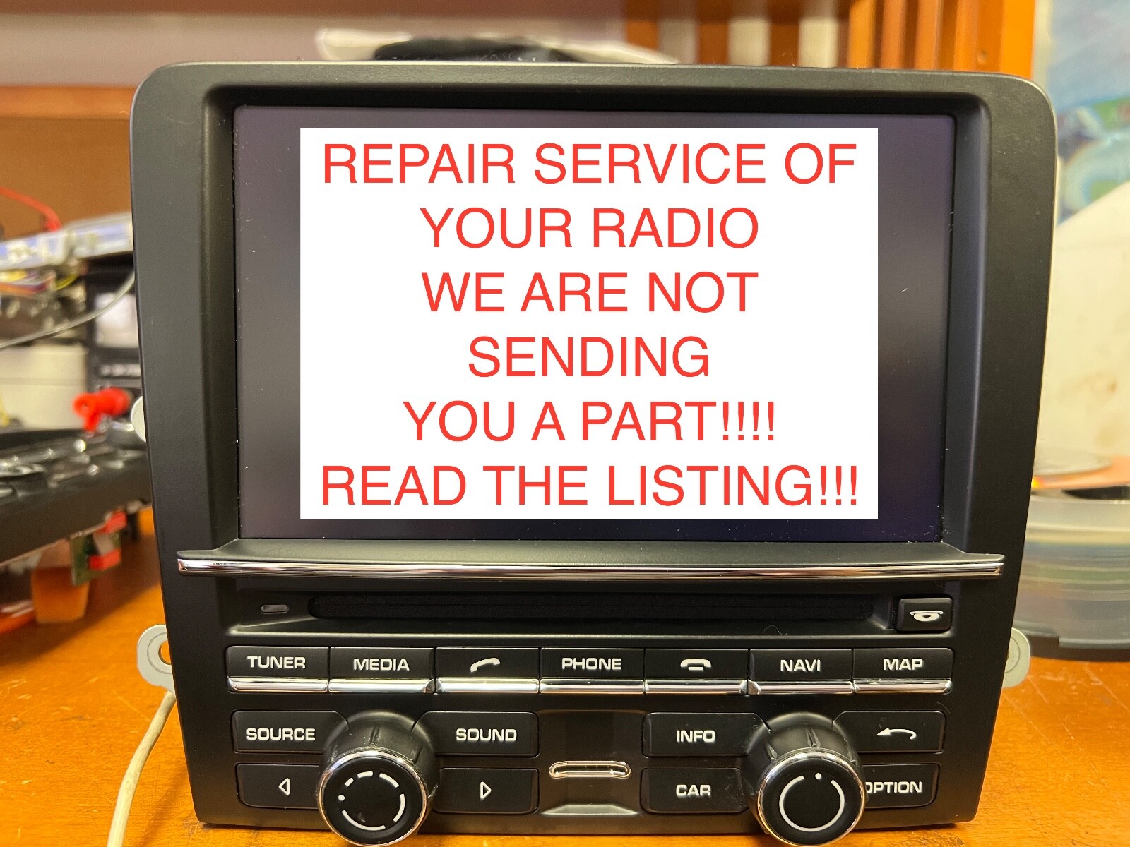 Reboot REPAIR PCM3.1 Cayman, 911, Boxster, Macan Navigation Radio Reboot REPAIR