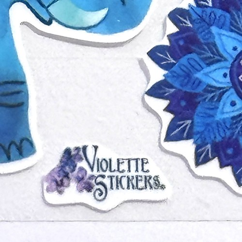 Violette Stickers | Elephant Dreams | Astrology Stickers | Unique & Artistic - Picture 7 of 7