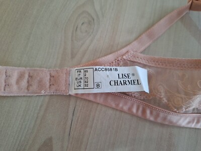 Soutien-gorge Lise Charmel Modèle Swinging Déco - Taille 90B - Rose - Avec Armatures - Neuf Sans étiquettes