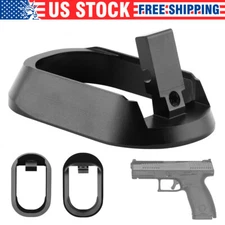 Tactical Aluminum Magwell for CZ-P10C (P-10 C) 9mm Black