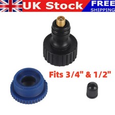 Static Caravan & Lodges Winter Drain Down Valve Kits Fits For 3/4" & 1/2" UK