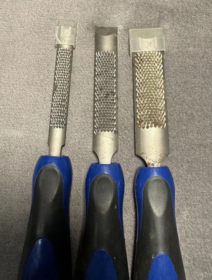 3 NICHOLSON Heavy Duty Rasps 1” 3/4” 1/2” - Image 2 of 4