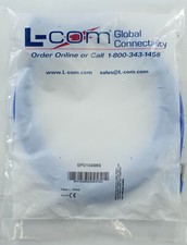 L-Com USB 3.0 USB-A Angle Down to Micro-B Locking Cable, 3m