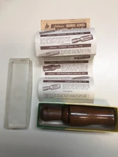 VINTAGE NOS FAULK'S C-50 CROW CALL IN ORIGINAL BOX WITH INSTRUCTIONS