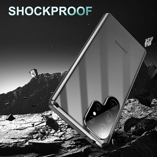 Funda Magnética 360° Anti-Peep Vidrio Templado Cubierta Para Samsung Galaxy S24 S23 S22 - Imagen 10 de 17