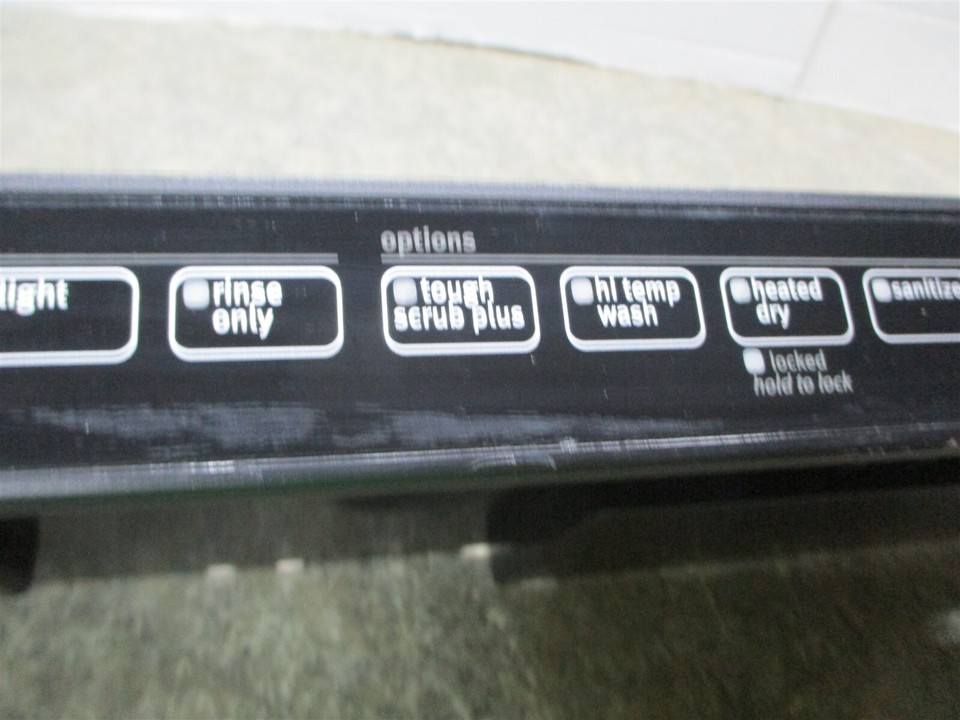 MAYTAG DISHWASHER CONTROL PANEL (SCRATCHES) PART W10254839 eBay