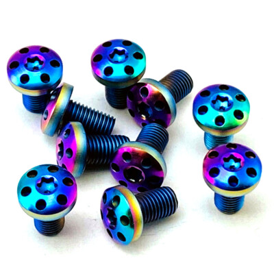 1911 Grip Screws With Torx Key Stainless Steel Black Silver
