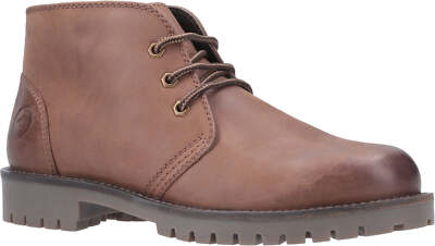 Herren Cotswold Stroud Nubukleder Chukka Stiefel Schnürung Robuste Sohle Knöchel