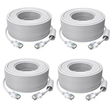 ZOSI 150ft 45m 4 Pack RJ45 Cat5e Ethernet Network Cable High Speed Network