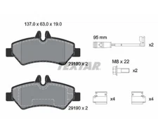 Brake pad set, disc brake Q + Textar 2919001 for VW