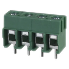 1935187 Terminal Block 4 Position Wire to Board Horizontal with Board 0.197" (5.