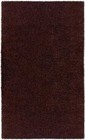 Chenille Shagadelic 4x6 - Brown Home Decor Accent Area Rug