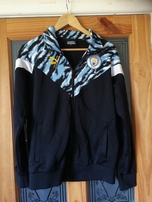 Manchester City Herren Trainingsanzug Oberteil/ Jacke Puma Full Zip Gr. Small