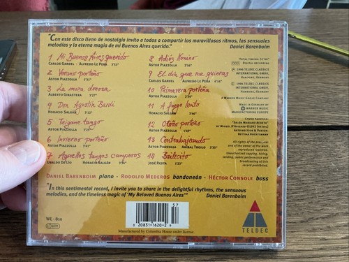 Various Artists : Mi Buenos Aires Querido: BARENBOIM*MEDEROS*CONSOLE CD (1996) - Picture 7 of 16