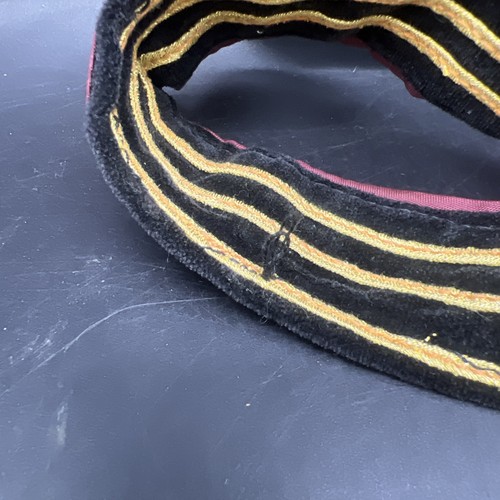 Handmade Vintage Bag Pakistan ThreadLines Gallery Velvet Black And gold - Picture 2 of 10