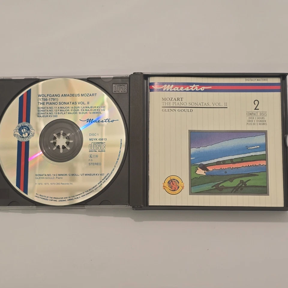 Mozart - The Piano Sonatas, Vol. II, Glenn Gould, 2 CDs - Bild 3 von 4