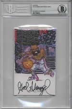 GOD SHAMMGOD GPK NBA JAM STREET BALL SIGNED ORIGINAL ART SKETCH 1/1 BAS