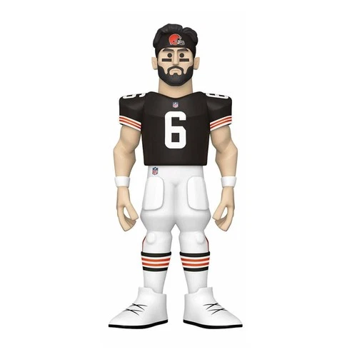 Cleveland Browns NFL Funko Gold 12 Inch Vinyl Figure | Baker Mayfield