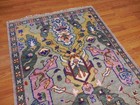 Turkish Oushak Rug(Tree Of Life) Multicolored Handmade Bohemian Rug 4x6 Ft — photo 9