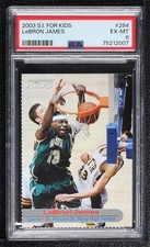 2003 Sports Illustrated for Kids Series 3 LeBron James #264 PSA 6 06mi