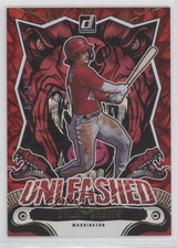 2024 Panini Donruss Unleashed Red Xplosion 10/99 Dylan Crews #2 10h2