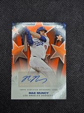 Baseball card TOPS MAX MUNCY autographed card anonymous delivery