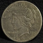 1928 United States Peace One Dollar Silver S$1 Coin-I