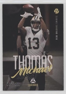 2021 Panini Luminance Gold 97/299 Michael Thomas #70 03rx